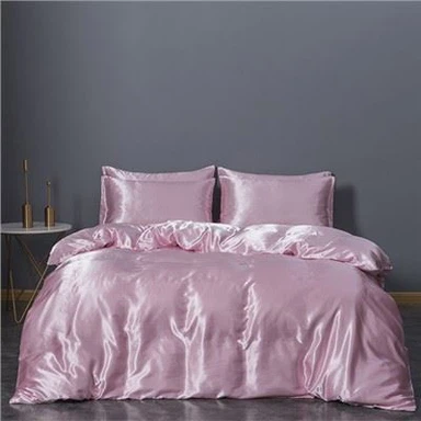 گلابی ساٹن ڈویٹ کور