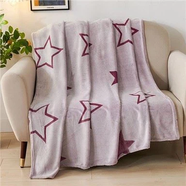 ستارہ پیٹرن فلانل کمبل