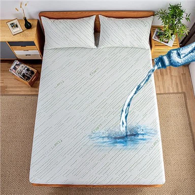 بانس واٹر پروف بیڈ پروٹیکٹر