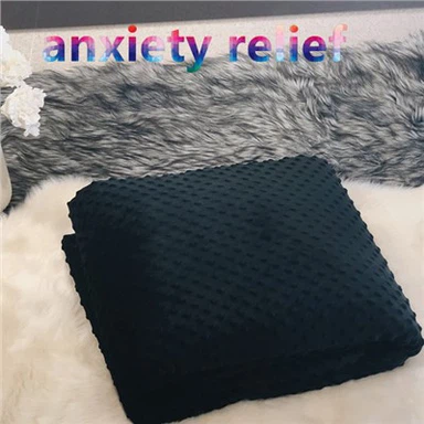 ہٹنے والا منک ڈیویٹ کور کے ساتھ وزنی کمبل